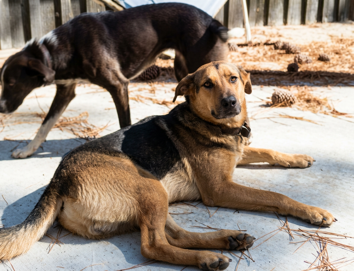 Sweetie Pie and Blackie